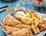 Foto langkah ke 4 dari resep Fish and Chips Ala Resto.
