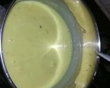 A picture of step 2 of Mango custard.