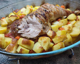 Foto del paso 7 de la receta: Muslo de pavo con patatas al horno de Sabor Cookpad