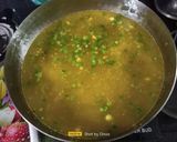 A picture of step 3 of Sweet Corn Soup.