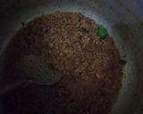 A picture of step 4 of Aloo Qeema.