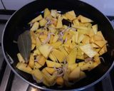 A picture of step 1 of Pumpkin Soup.