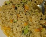 A picture of step 3 of Indomie-veggie pepper soup.