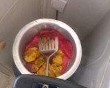 A picture of step 7 of Bhajia #christmas revival.