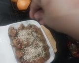 A picture of step 8 of Magolian Chicken.