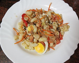 Foto del paso 6 de la receta: Ensaladilla rusa de pasta con atún y huevo duro