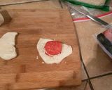 A picture of step 1 of Easy pull apart pizza bread.