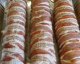 Baconos sajtos tekercs recept fázis 2 fotója