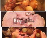Foto del paso 4 de la receta Chuletas de Sajonia con cebollitas francesas al Pedro Ximénez
