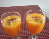 A picture of step 6 of Orange Punch.