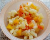 Joghurtos pite trópusi gyümölcsökkel recept fázis 8 fotója