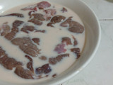Higado de res encebollado