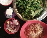 A picture of step 1 of Spinach cheese Balls.