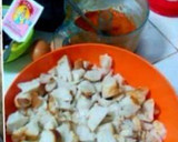 صورة لخطوة 1 من وصفة بيتزا الخبز البايت😍