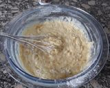 Foto del paso 3 de la receta: Muffins de banana rellenos de dulce de leche