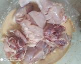 A picture of step 2 of Kfc style crispy fried chicken.