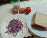 A picture of step 1 of Bread pakora#cookingwithtomatoescontest#4weekschallenge.