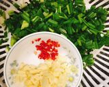 Hình bước làm 1 của món Cà tím xào thịt bằm