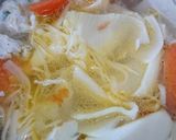 Hình bước làm 3 của món Canh măng chua cá thác lác