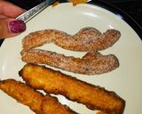 Foto del paso 4 de la receta: Churros con azúcar y canela o dulce de leche 🥨❣️