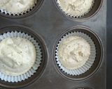 A picture of step 5 of Lemon and Poppy seed Muffins.
