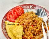 Foto langkah ke 6 dari resep Nasi Goreng Ebi Pedas.