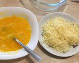 Sajtos csirkemell recept fázis 2 fotója