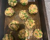 A picture of step 6 of Mixed vegetable meatballs.