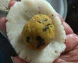 A picture of step 6 of Rava-Moong Dal Kachoris in Appam Maker.