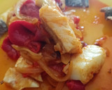 Foto del paso 8 de la receta: Bacalao desalado con chips de su propia piel 🌞🌞🌞