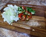 Foto langkah ke 2 dari resep Tumis Praktis Tahu Putih.