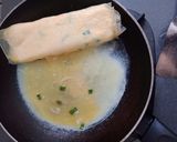 Foto langkah ke 3 dari resep Gyeran mari/계란말이/ korean-style rolled egg.