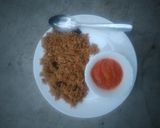 A picture of step 4 of Pilau (njeri).