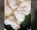 A picture of step 6 of KFC style zinger Burger.