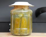 Klasszikus kovászos uborka recept fázis 12 fotója
