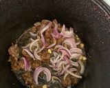 A picture of step 2 of Beef stirfry pasta | spaghetti.