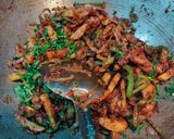 A picture of step 7 of Crispy honey chilli potatoes (street style).