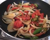 A picture of step 7 of Chicken Fajitas.