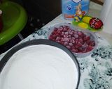 Pas rețetă Cheesecake cu zmeură 2 fotografie