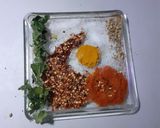 A picture of step 3 of Alu peethi (Potato filling).
