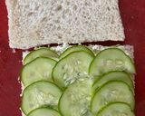 A picture of step 3 of Fireless Cucumber Sandwiches.
