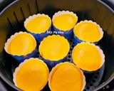 Hình bước làm 1 của món Bánh cupcake sốt kem phô mai trứng muối chà bông