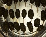A picture of step 4 of Mutton keema kababs.