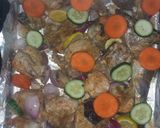 A picture of step 7 of Lemon pepper chicken and fish.
