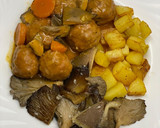 Foto del paso 14 de la receta: Albóndigas con setas al Hopkins