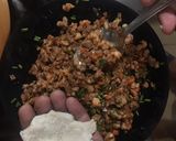 A picture of step 4 of Taro puffs!!! must heart it.