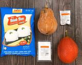Hình bước làm 1 của món Bánh bao hoa hồng