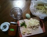 Foto langkah ke 1 dari resep Mie Goreng Tuna Telur Asin.