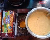 A picture of step 1 of Veggie Bread Omelette.