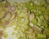 Hình bước làm 1 của món Thịt Ba Rọi Xào Mắm Ruốc Huế